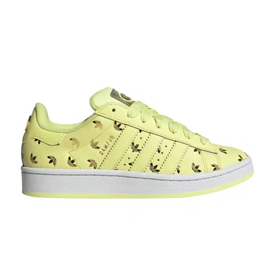 ADIDAS ORIGINALS WMNS CAMPUS 00S 'ALLOVER DEBOSSED TREFOILS - PULSE YELLOW'