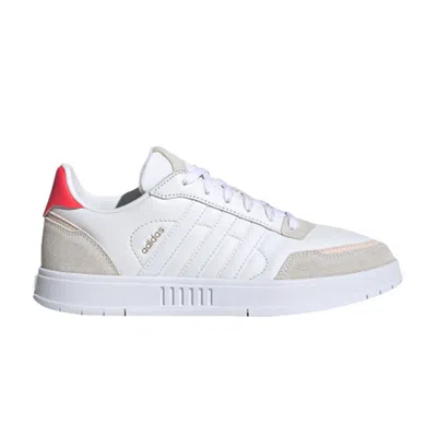 ADIDAS ORIGINALS WMNS COURTMASTER 'WHITE SIGNAL PINK'