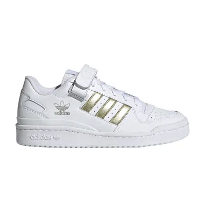 ADIDAS ORIGINALS WMNS FORUM LOW 'WHITE GOLD METALLIC'