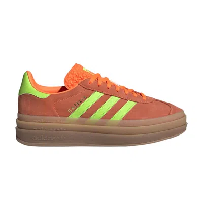 ADIDAS ORIGINALS WMNS GAZELLE BOLD 'SOLAR ORANGE GREEN'