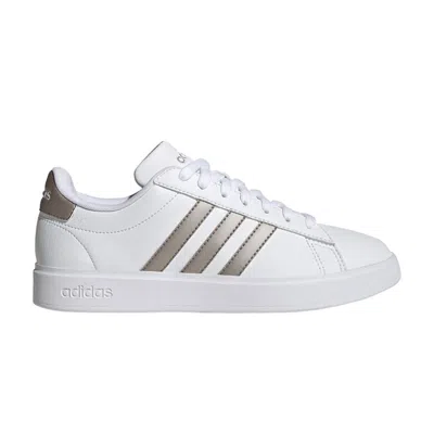 ADIDAS ORIGINALS WMNS GRAND COURT CLOUDFOAM 'WHITE PLATINUM METALLIC'
