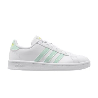 ADIDAS ORIGINALS WMNS GRAND COURT 'WHITE DASH GREEN'