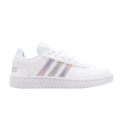 ADIDAS ORIGINALS WMNS HOOPS 2.0 'WHITE SILVER'