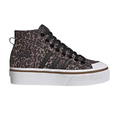 ADIDAS ORIGINALS WMNS NIZZA PLATFORM MID 'LEOPARD'