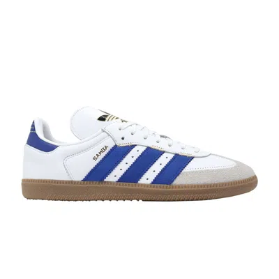 ADIDAS ORIGINALS WMNS SAMBA OG 'OVERSIZED LOGO - WHITE SEMI LUCID BLUE'