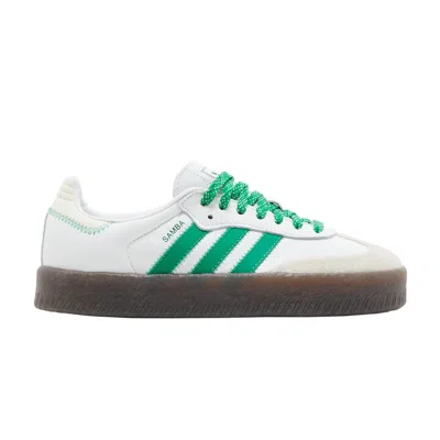 ADIDAS ORIGINALS WMNS SAMBAE 'WHITE GREEN GUM'
