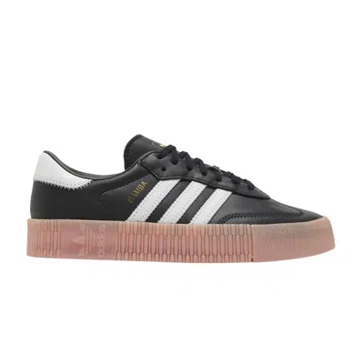 ADIDAS ORIGINALS WMNS SAMBAROSE 'BLACK TRUE PINK'