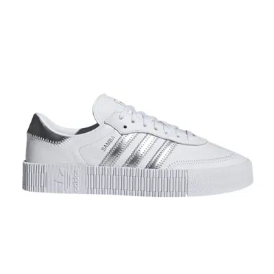 ADIDAS ORIGINALS WMNS SAMBAROSE 'CLOUD WHITE SILVER'