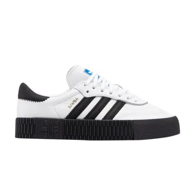ADIDAS ORIGINALS WMNS SAMBAROSE 'WHITE BLACK'