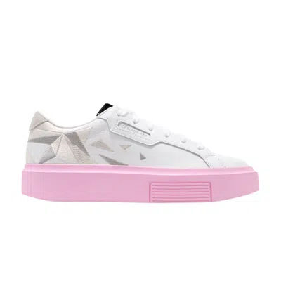 ADIDAS ORIGINALS WMNS SLEEK SUPER 'WHITE CLEAR PINK'