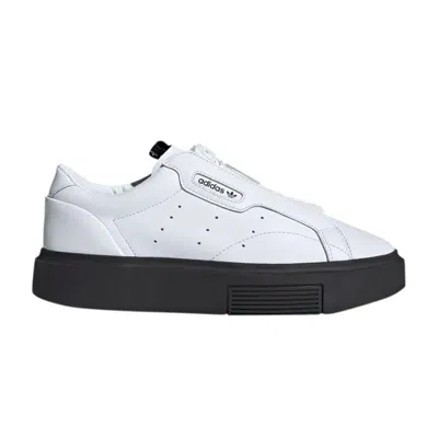 ADIDAS ORIGINALS WMNS SLEEK SUPER ZIP 'WHITE BLACK'