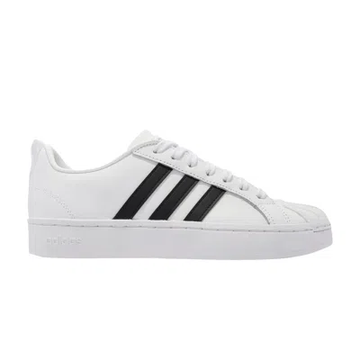 ADIDAS ORIGINALS WMNS STREETCHECK CLOUDFOAM COURT LOW 'WHITE BLACK'