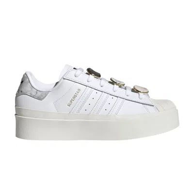 ADIDAS ORIGINALS WMNS SUPERSTAR BONEGA 'WHITE GOLD METALLIC'