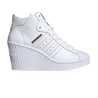 ADIDAS ORIGINALS WMNS SUPERSTAR ELLURE 'WHITE GOLD METALLIC'