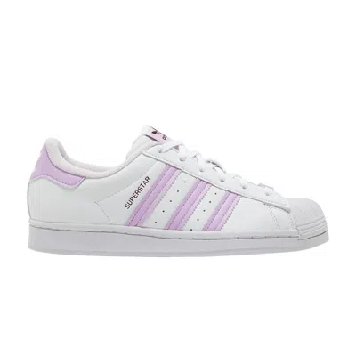 ADIDAS ORIGINALS WMNS SUPERSTAR HER VEGAN 'WHITE BLISS LILAC'