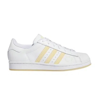 ADIDAS ORIGINALS WMNS SUPERSTAR 'WHITE EASY YELLOW'
