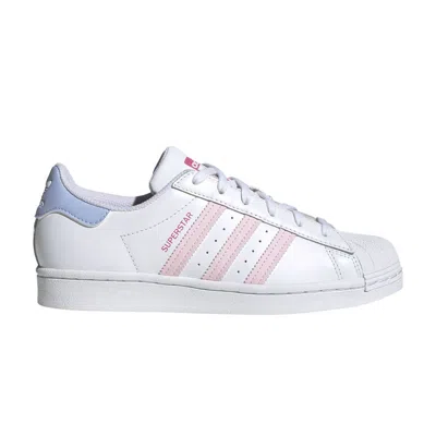 ADIDAS ORIGINALS WMNS SUPERSTAR 'WHITE PINK BLUE'