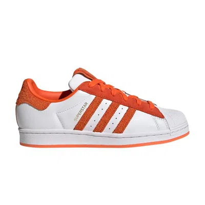 ADIDAS ORIGINALS WMNS SUPERSTAR 'WHITE SEMI ORANGE'