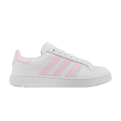 ADIDAS ORIGINALS WMNS TEAM COURT 'WHITE CLEAR PINK'