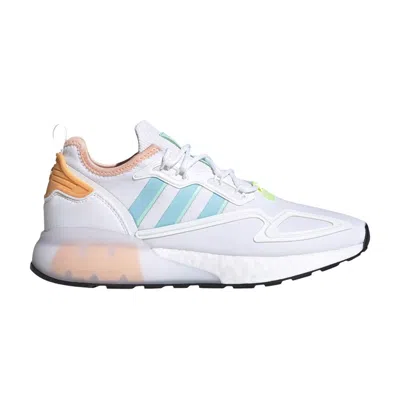 ADIDAS ORIGINALS WMNS ZX 2K BOOST 'WHITE HAZY SKY PINK'