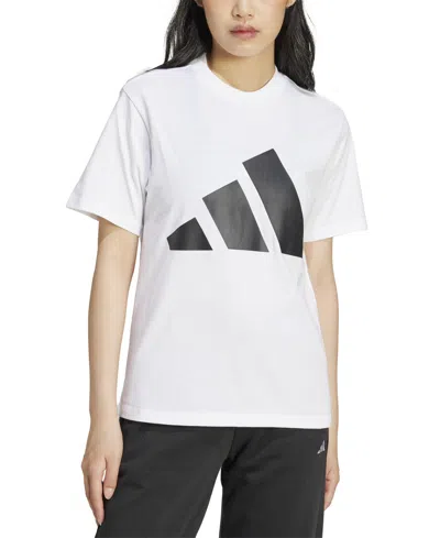 ADIDAS ORIGINALS WOMEN'S ESSENTIALS BIG LOGO COTTON T-SHIRT