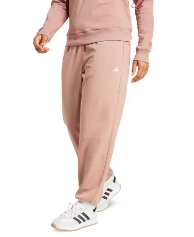 ADIDAS ORIGINALS WOMEN'S ESSENTIALS SMALL LOGO FRENCH TERRY CUFFED PANTS