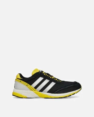 ADIDAS ORIGINALS WOMEN S ADIZERO ADIOS OG SNEAKERS CORE BLACK / SILVER METALLIC / YELLOW