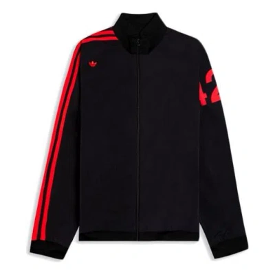 ADIDAS ORIGINALS adidas originals x 424 Track Jacket Crossover Asymmetric Sports Black