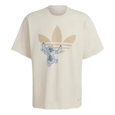 ADIDAS ORIGINALS adidas Originals x Disney Crossover Cartoon T-Shirt 'White Beige'