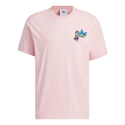 ADIDAS ORIGINALS adidas originals x Monkey Kingdom GFX T-shirt 'Pink'