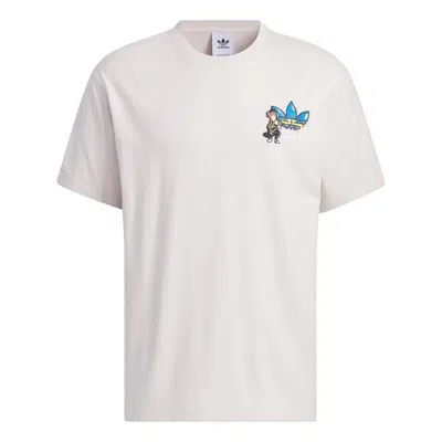 ADIDAS ORIGINALS adidas originals x Monkey Kingdom GFX T-shirt 'Wonder Beige'