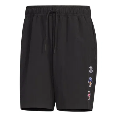 ADIDAS ORIGINALS adidas originals x Monkey Kingdom Woven Shorts 'Black'
