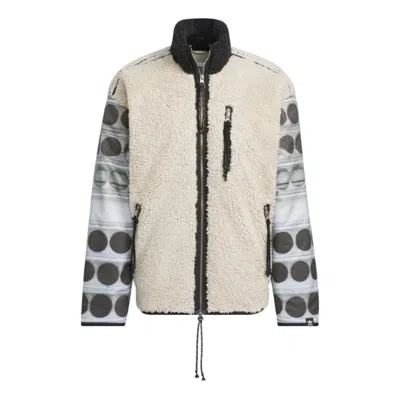 ADIDAS ORIGINALS adidas Originals x Song for the Mute Fleece Jacket Asia Sizing 'Black Beige'