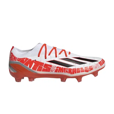 ADIDAS ORIGINALS X SPEEDPORTAL MESSI.1 FG 'WHITE SOLAR RED'
