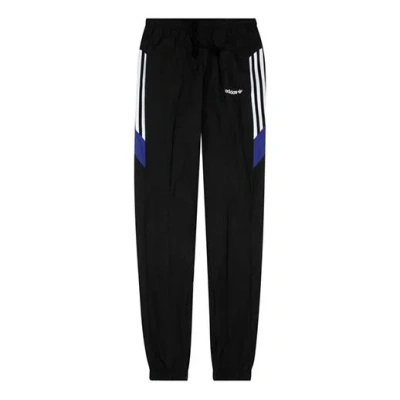 ADIDAS ORIGINALS adidas originals Zipper Bundle Feet Fleece Lined Sports Pants Black
