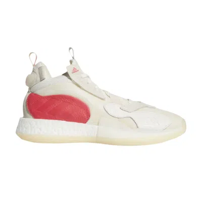 ADIDAS ORIGINALS ZONEBOOST 'OFF WHITE SHOCK RED'