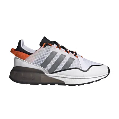 ADIDAS ORIGINALS ZX 2K BOOST PURE 'WHITE GREY ORANGE'