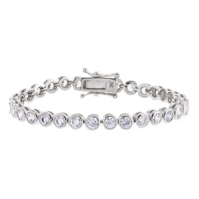 ADINA EDEN BEZEL TENNIS BRACELET
