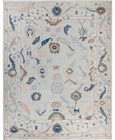 ADORN HAND WOVEN RUGS COLORFUL OUSHAK M1945 8'2''X10'3'' AREA RUG