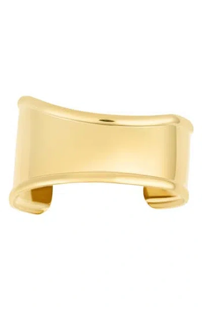 ADORNIA ADORNIA OPEN CUFF BRACELET