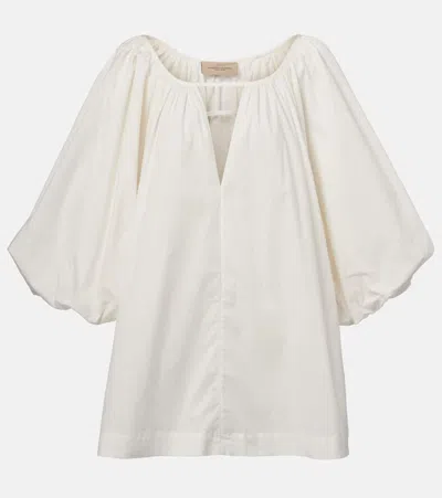 ADRIANA DEGREAS COTTON MINIDRESS