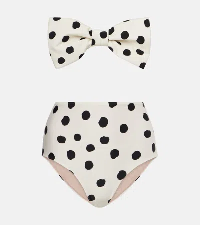 ADRIANA DEGREAS STRAPLESS HIGH-RISE BIKINI