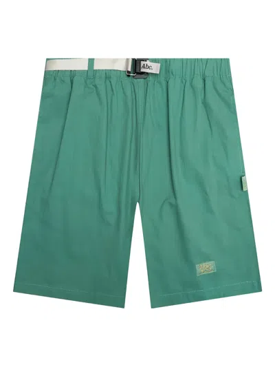 ADVISORY BOARD CRYSTALS BUCKLE-FASTENING PATCH-POCKET SHORTS