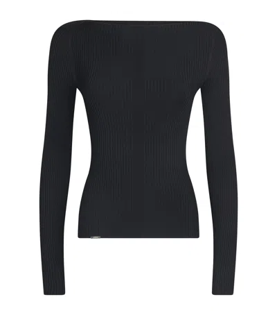 AERON RIB-KNIT NILA TOP