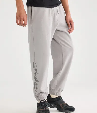 AÉROPOSTALE CLOUD SOFT TRIBAL TATTOO JOGGER SWEATPANTS