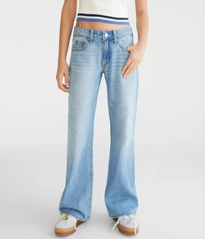 AÉROPOSTALE LOW-RISE BAGGY FLARE JEAN