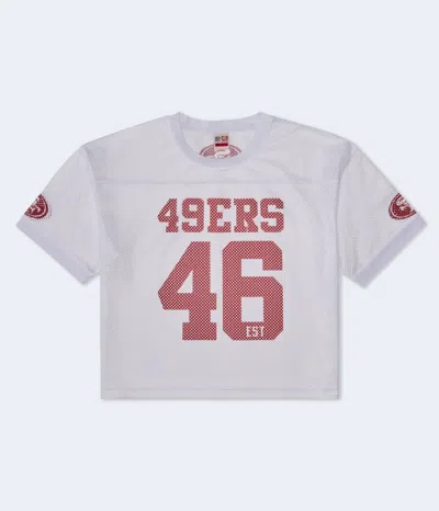AÉROPOSTALE SAN FRANCISCO 49ERS MESH GRAPHIC TEE