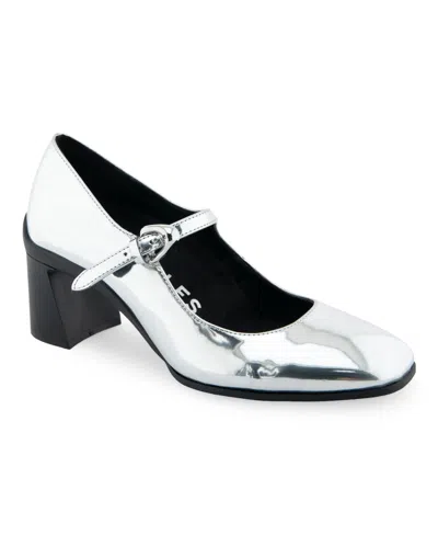 AEROSOLES WOMEN'S CALI BUCKLE STRAP PUMPS