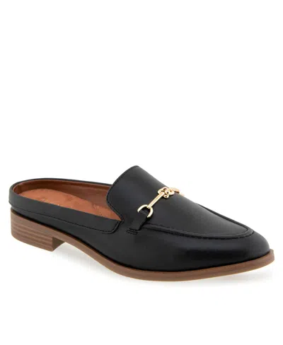 AEROSOLES WOMEN'S ERIK POINTED TOE FLAT MULES