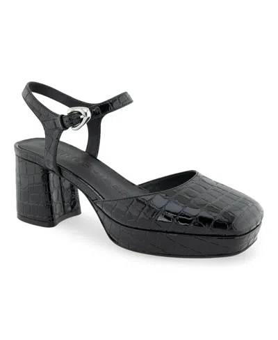 AEROSOLES WOMEN'S SOIR ANKLE STRAP PUMPS